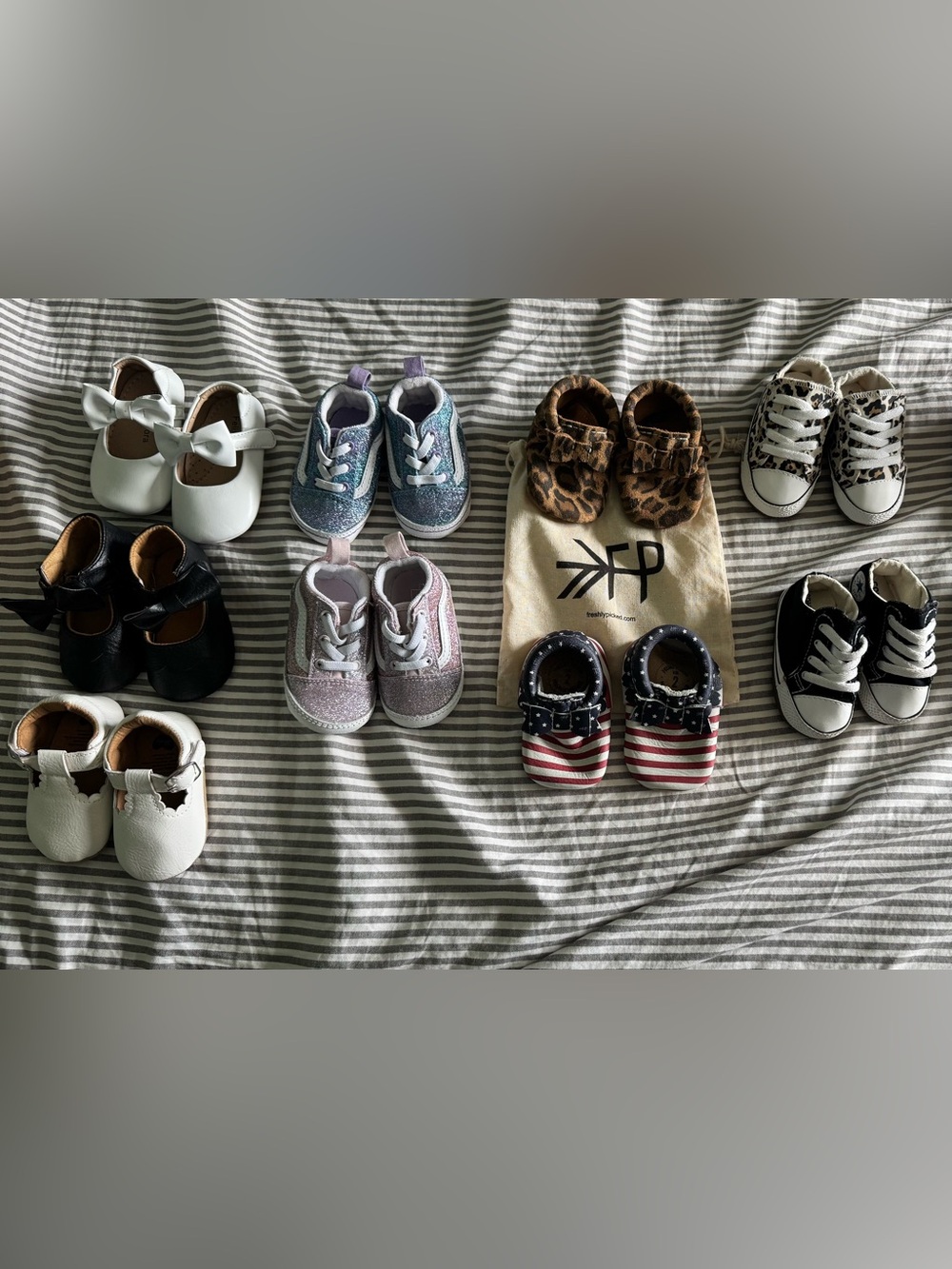 Assorted Baby Girl Shoe Lot - Mixed Colors